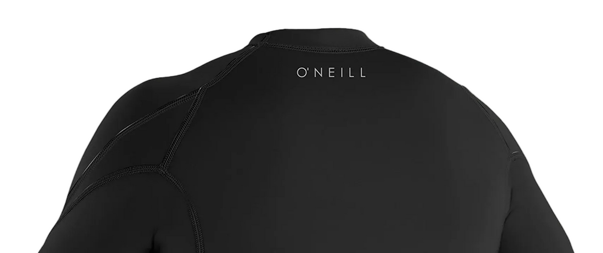 O'Neill Reactor-2 men's 1.5mm long sleeve neoprene wetsuit top in black