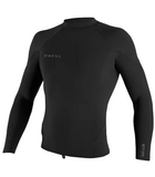 O'Neill Reactor-2 men's 1.5mm long sleeve neoprene wetsuit top in black
