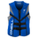 blue version of a O'Neill Reactor USCG approved Level 70 life vest for wakeboarding and wakesurfing