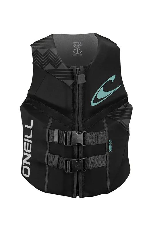 O'Neill Reactor Women's CGA Life Vest USCG approved wakeboard life jacket