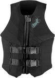 O'Neill Siren Women's CGA Life Vest USCG approved wakeboard life jacket