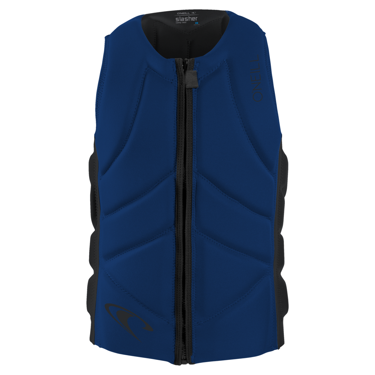 O'Neill Slasher Comp Vest 2026 reversible wakeboard impact vest in blue