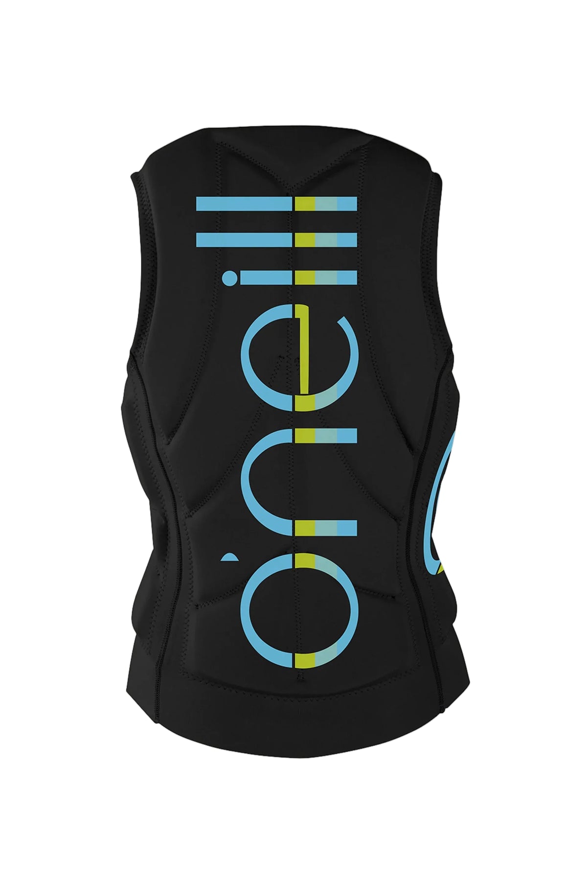 Back view of O'Neill Slasher women's wakeboard impact vest
