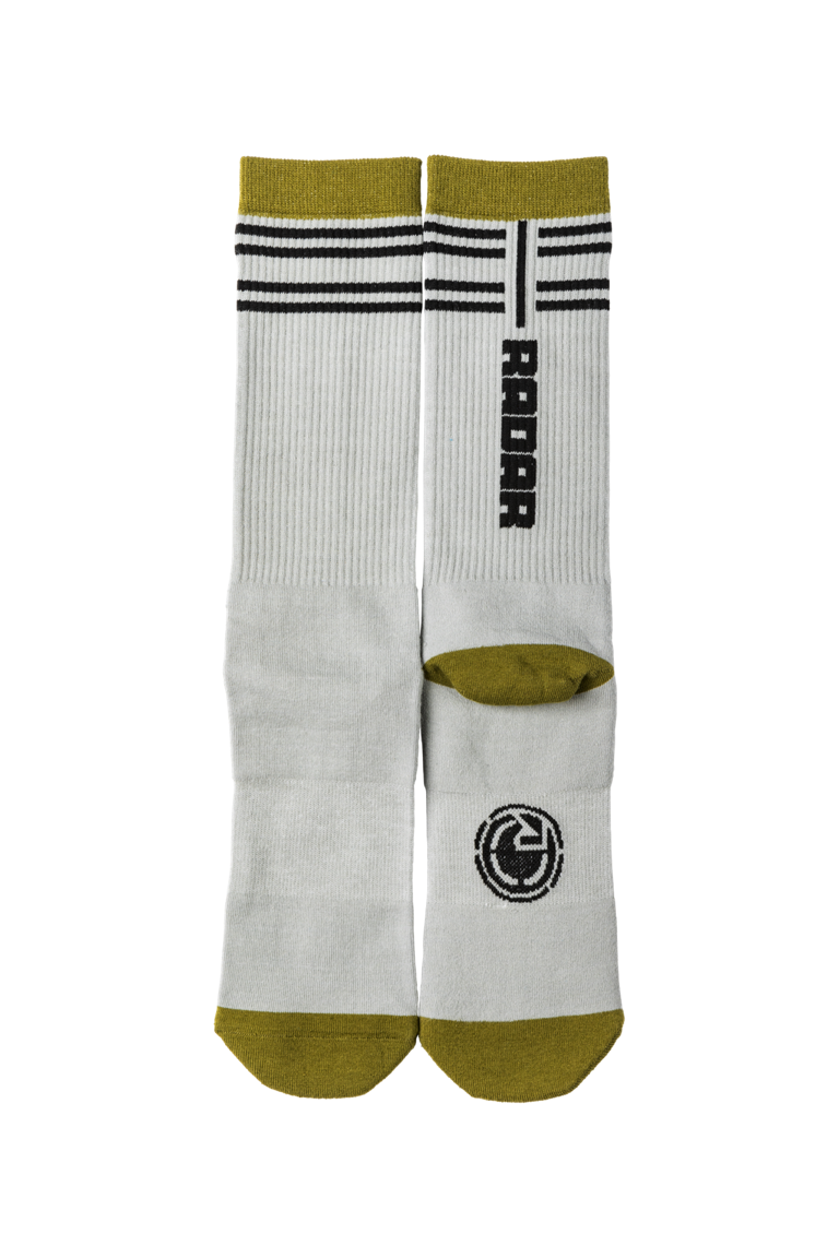 Radar Logo Crew Socks - OSFM