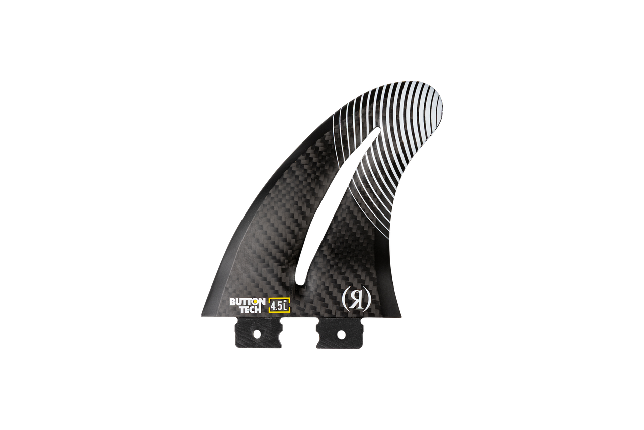 Ronix 4.5" Flo Thru Button Wakesurf Fin
