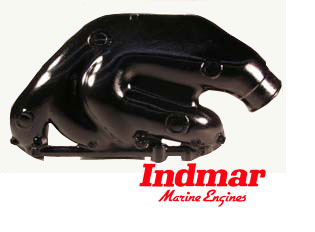 Indmar ETX Exhaust Manifold  Port Side