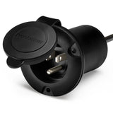 ProMariner Universal AC Plug Holder 51300 black marine battery charger power cord housing with protective cap
