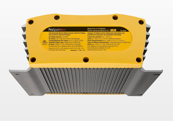 ProMariner ProSportHD 20PLUS On-Board Marine Battery Charger – 20 Amp, 3 Bank – 44021