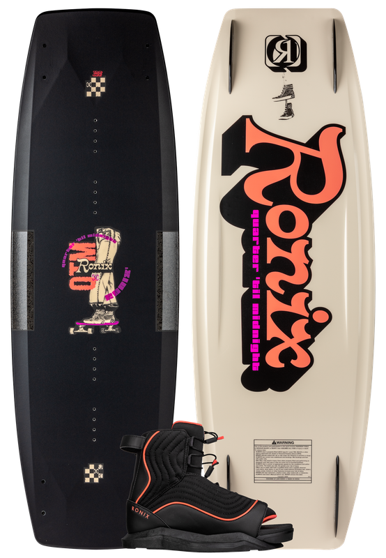 Ronix Quarter 'Til Midnight w/ Luxe Women's Wakeboard Package 2025