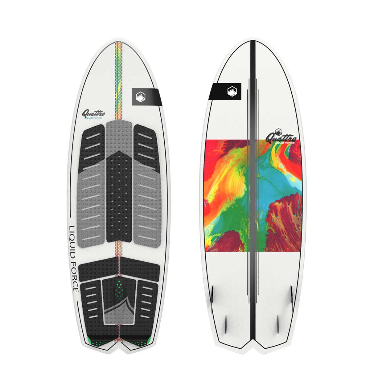 Liquid Force Quatro Quad Wakesurf Board 2025