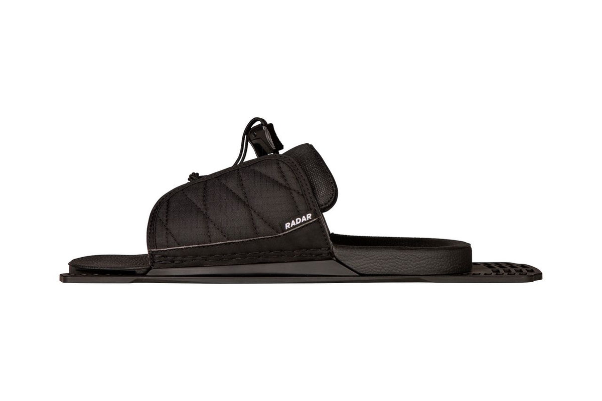 Radar ARTP adjustable rear toe plate with Feather Frame 2.0 in black