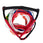 2026 Radar Control ARC 13-inch waterski handle with 8-section mainline in red and black