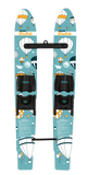 2027 Radar Firebolt 46-inch kids combo water skis with adjustable bindings