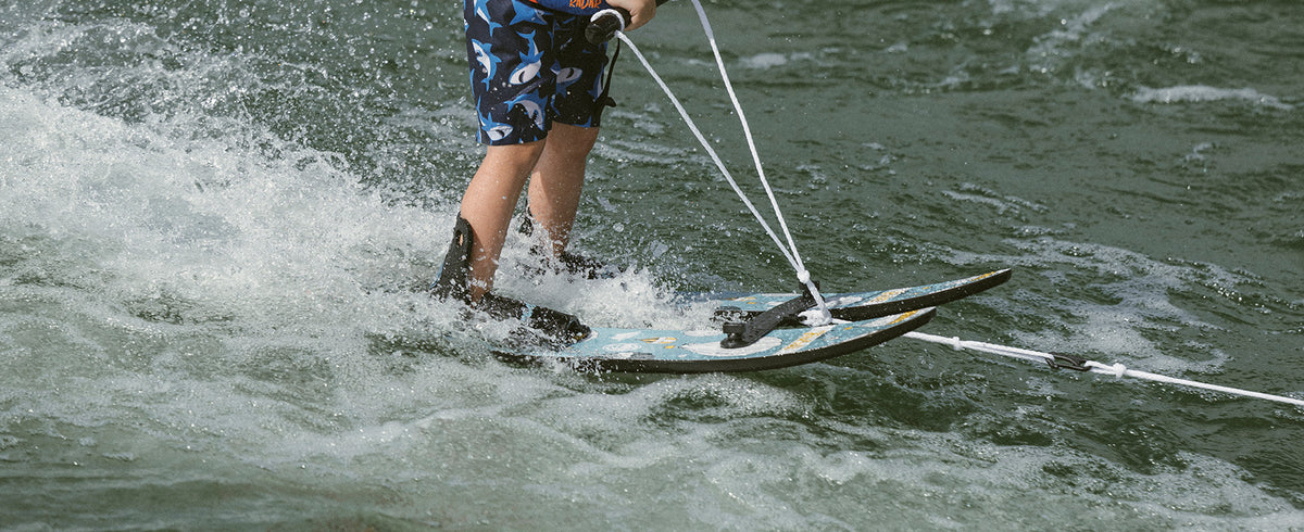 Radar Firebolt Kids Combo Water Skis 46" 2027 – Adjustable Horseshoe Bindings