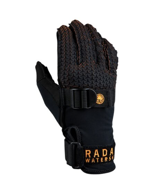 Laser-cut silicone backhand on Radar Hydro-A glove