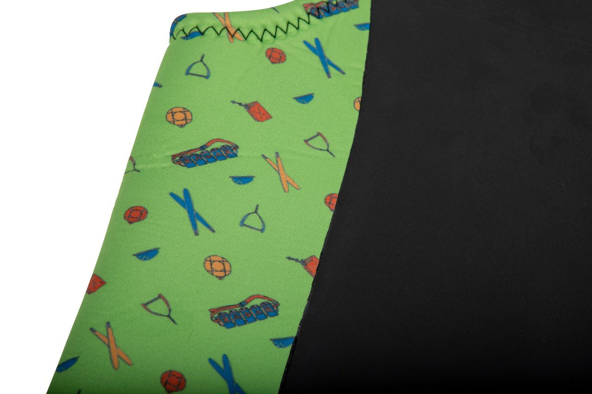 Close-up of Radar John Top 2mm neoprene material