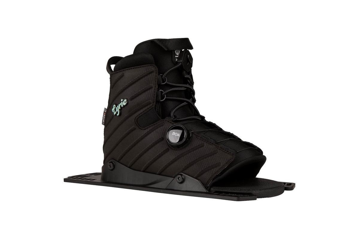 Radar Lyric BOA women's front slalom waterski boot with Feather Frame 2.0