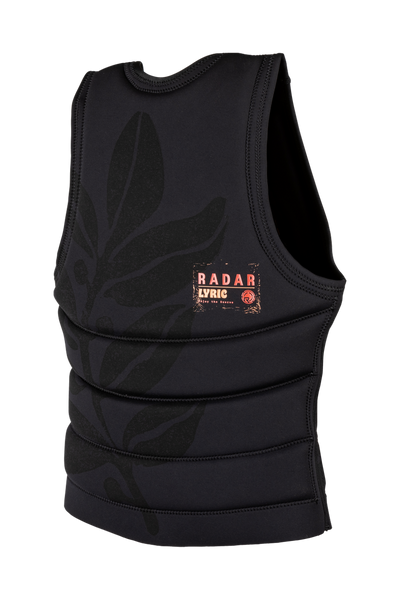Back view of Radar Lyric women's competition waterski vest