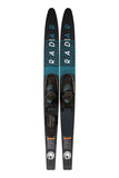 2027 Radar Origin combo water skis with adjustable horseshoe bindings