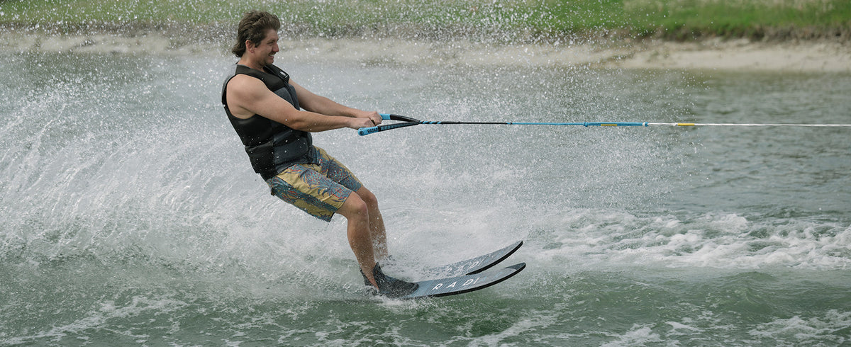 Radar Origin Combo Water Skis 2027 – Adjustable Horseshoe Bindings