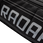 black logo of a Radar Team Padded Slalom Waterski Wheelie Bag rolling travel case