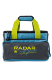 Radar Six Pack insulated nylon cooler bag with snack pouch