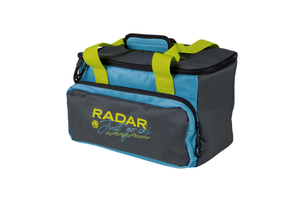 Radar Six Pack insulated nylon cooler bag with snack pouch