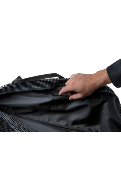 Internal accessory storage pocket inside Radar padded waterski bag