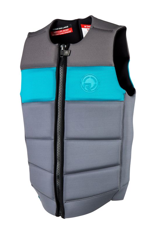 Front view of Radar Tidal LTD limited edition waterski competition vest