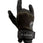 back of the Radar Vice Inside-Out waterski gloves with external grip dowel and Power Strap