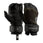 Radar Vice Inside-Out waterski gloves with external grip dowel and Power Strap