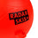 Red Radar waterski slalom course buoy made from PVC