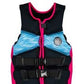 Radar TRA Girls CGA Life Vest Vibr Mesh BlkPnk