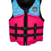 Radar TRA Girls CGA Life Vest Vibr Mesh BlkPnk