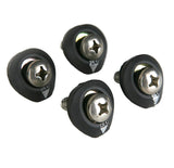 Ronix 1/4-20 baseless wakeboard boot hardware set of four