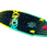 Bottom of Ronix Alpha Squad Sea Captain youth wakesurf board with thruster fin setup
