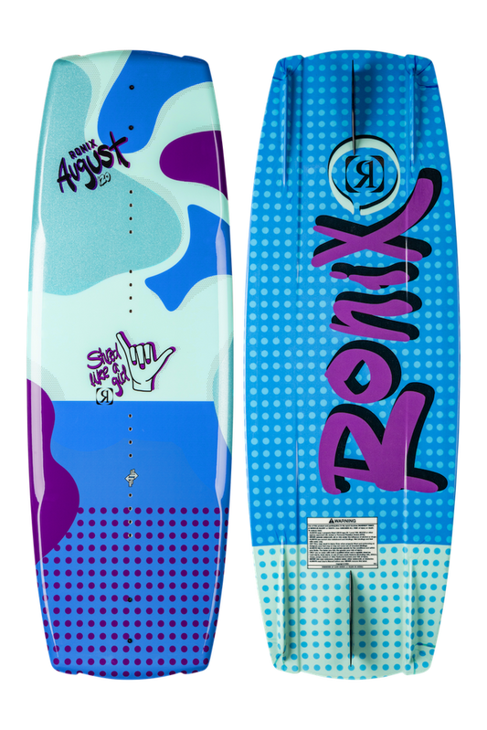 2027 Ronix August 120cm girls wakeboard designed for young riders