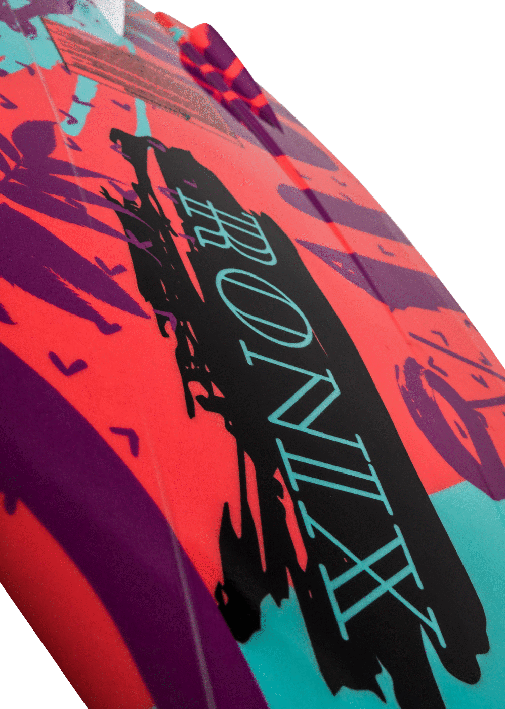 Bottom view of the 2025 Ronix August girls wakeboard