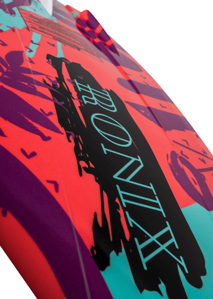 Bottom view of the 2025 Ronix August girls wakeboard