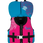Ronix August Girls' Infant CGA Life Vest 2023 in Pink/Blue for children up to 30 lbs