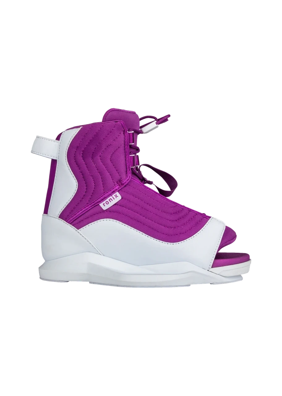 2026 Ronix August girls' youth wakeboard boots size 2–6