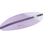 Bottom view of Ronix Aura Flyweight women's skimmer wakesurf board