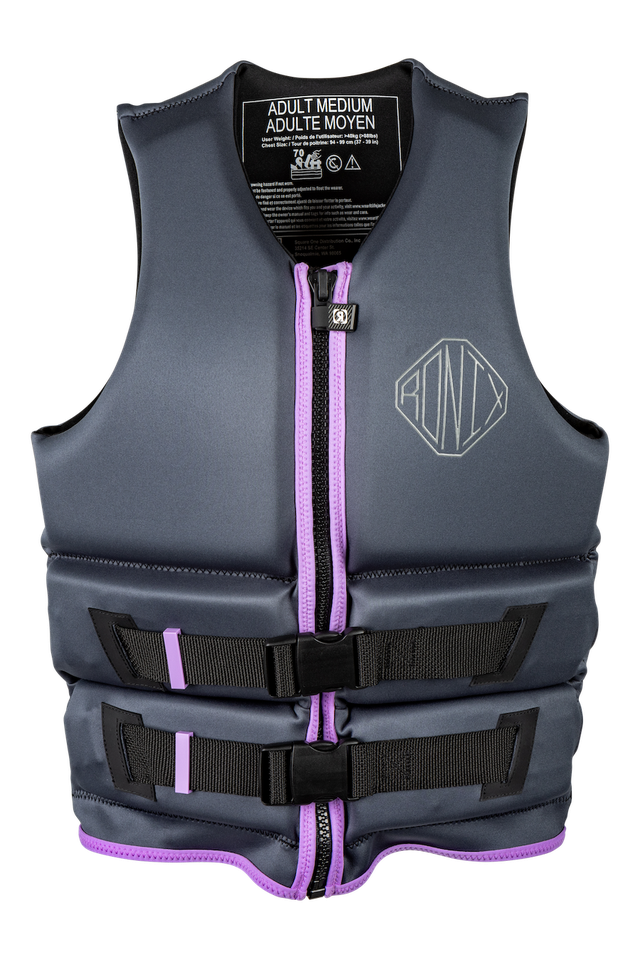 Ronix Avalon YES Women's CGA Life Vest 2027 Coast Guard Approved wake vest