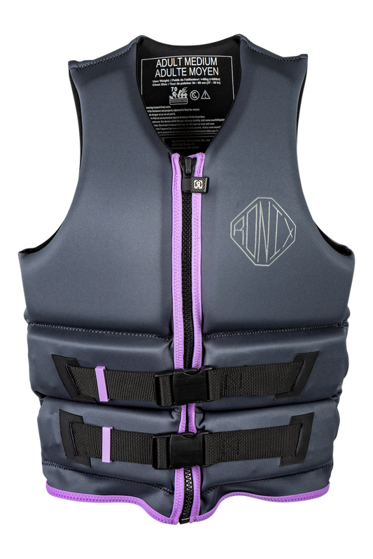 Ronix Avalon YES Women's CGA Life Vest 2027 Coast Guard Approved wake vest