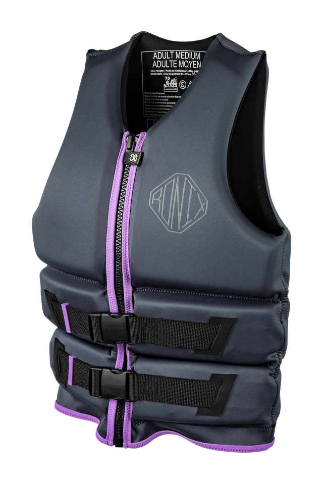 Ronix Avalon YES Women's CGA Life Vest 2027 Coast Guard Approved wake vest