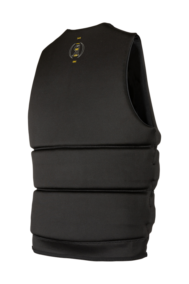Back view of Ronix Blackjack YES CGA longer torso wake vest