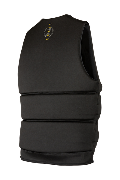 Back view of Ronix Blackjack YES CGA longer torso wake vest
