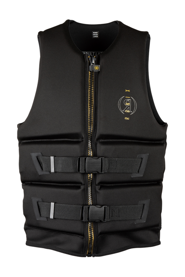 Ronix Blackjack YES CGA Wake Vest 2027 Coast Guard Approved longer torso life jacket