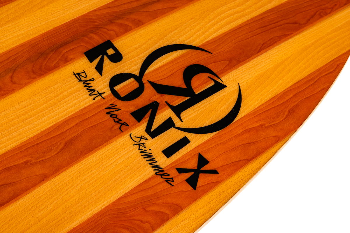 Ronix Blunt Nose Skimmer Paulownia wood laminate construction