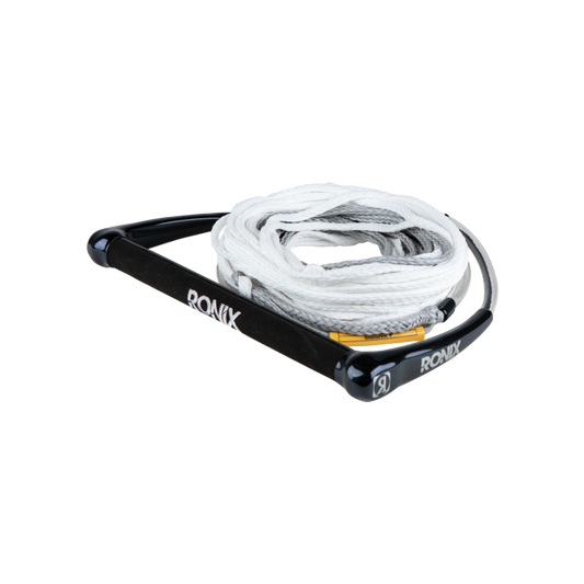 Ronix Combo 2.0 wakeboard rope and handle package in white and Grey